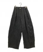 PRANK PROJECTプランクプロジェクト）の古着「Satin Gathered Balloon Pants」｜ブラック