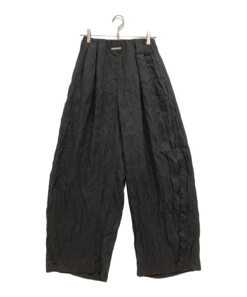 PRANK PROJECT（プランクプロジェクト）PRANK PROJECT (プランクプロジェクト) Satin Gathered Balloon Pants ブラック サイズ:38の古着・服飾アイテム