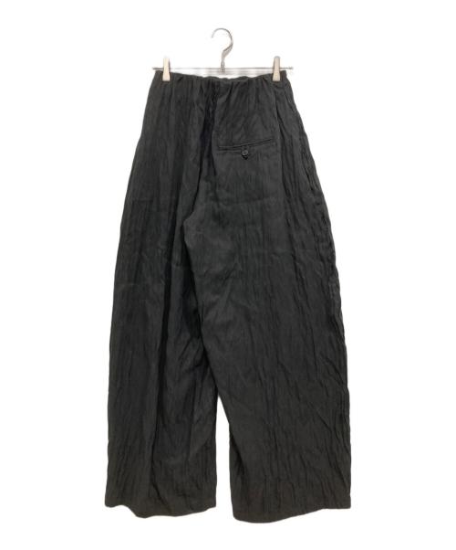 PRANK PROJECT（プランクプロジェクト）PRANK PROJECT (プランクプロジェクト) Satin Gathered Balloon Pants ブラック サイズ:38の古着・服飾アイテム