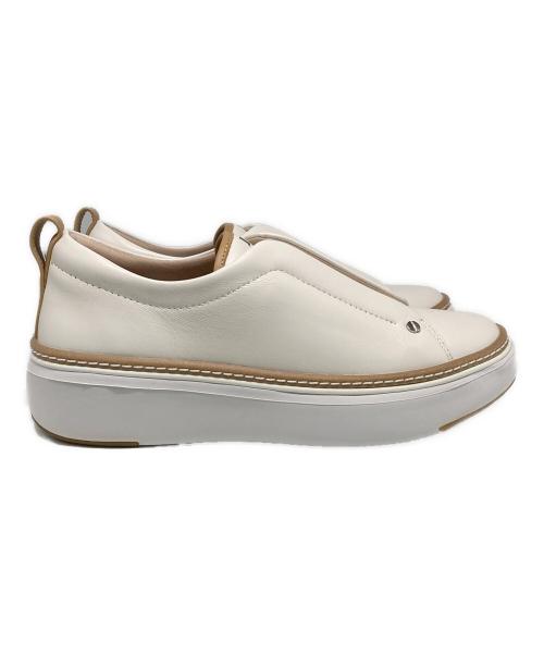 LANVIN COLLECTION（ランバンコレクション）LANVIN COLLECTION (ランバンコレクション) スタッズスリッポン ホワイト サイズ:23.5cmの古着・服飾アイテム