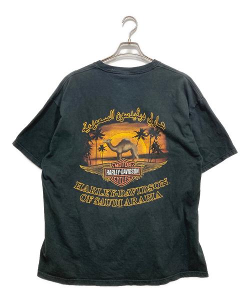 HARLEY-DAVIDSON（ハーレーダビッドソン）HARLEY-DAVIDSON (ハーレーダビッドソン) 00’S両面プリントTシャツ ブラック サイズ:XLの古着・服飾アイテム