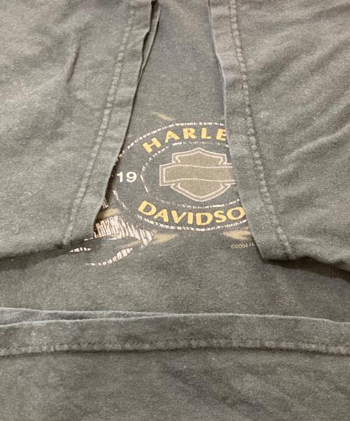 HARLEY-DAVIDSON（ハーレーダビッドソン）HARLEY-DAVIDSON (ハーレーダビッドソン) 00’S両面プリントTシャツ ブラック サイズ:XLの古着・服飾アイテム
