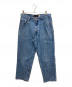 LEVI'Sリーバイス）の古着「00’s looseデニムパンツ」｜スカイブルー