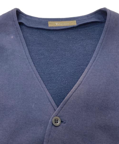 Y's for men（ワイズフォーメン）Y'S for men (ワイズフォーメン) スウェットベスト ネイビー サイズ:不明の古着・服飾アイテム