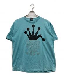 stussy（ステューシー）の古着「00’sクラウンTシャツ」｜スカイブルー