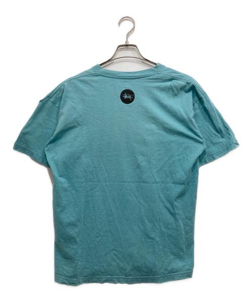 stussy（ステューシー）stussy (ステューシー) 00’sクラウンTシャツ スカイブルー サイズ:Lの古着・服飾アイテム
