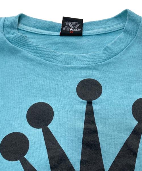 stussy（ステューシー）stussy (ステューシー) 00’sクラウンTシャツ スカイブルー サイズ:Lの古着・服飾アイテム