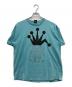 stussy（ステューシー）の古着「00’sクラウンTシャツ」｜スカイブルー