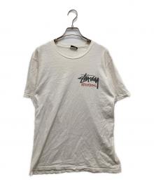 stussy（ステューシー）の古着「ロゴTシャツ」｜ホワイト
