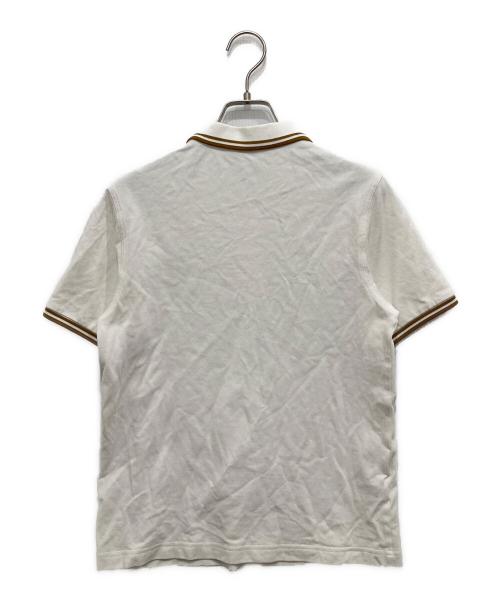 FRED PERRY（フレッドペリー）FRED PERRY (フレッドペリー) ポロシャツ ホワイト サイズ:UK10の古着・服飾アイテム