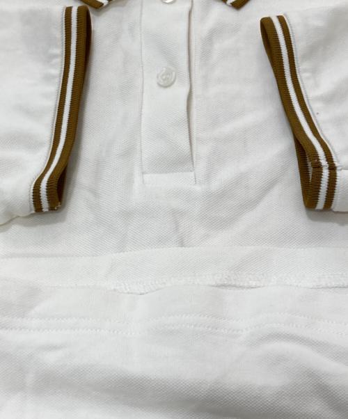 FRED PERRY（フレッドペリー）FRED PERRY (フレッドペリー) ポロシャツ ホワイト サイズ:UK10の古着・服飾アイテム