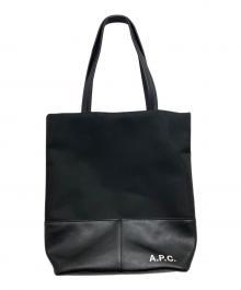 A.P.C.（アーペーセー）の古着「CAMDEN/トートバッグ」｜ブラック