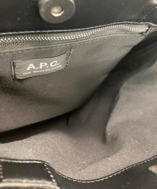 A.P.C.（アーペーセー）A.P.C. (アーペーセー) CAMDEN/トートバッグ ブラックの古着・服飾アイテム