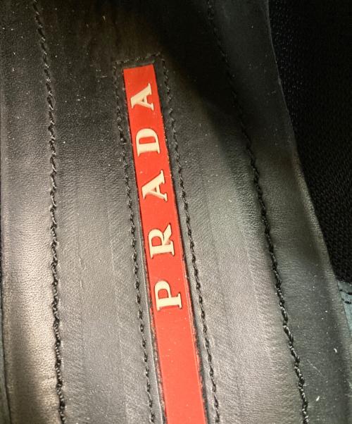 PRADA SPORTS（プラダスポーツ）PRADA SPORTS (プラダスポーツ) スエード切替ローカットスニーカー ブラック サイズ:24cmの古着・服飾アイテム