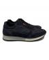 中古・古着 PRADA SPORTS (プラダスポーツ) スエード切替ローカットスニーカー ブラック サイズ:24cm：14000円