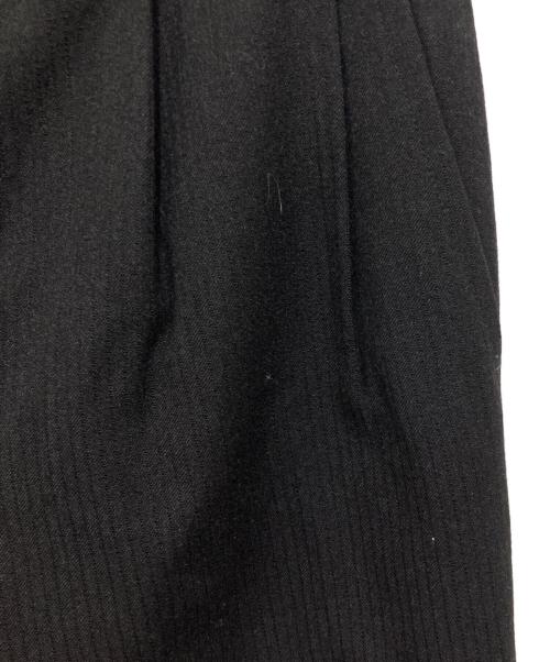 VINTAGE（ヴィンテージ）VINTAGE (ヴィンテージ) 2タックウールギャバスラックス ブラック サイズ:不明の古着・服飾アイテム