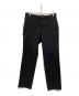 COMME des GARCONS HOMME PLUS（コムデギャルソンオムプリュス）の古着「ウールギャバテーパードスラックス」｜ブラック
