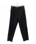 COMME des GARCONS HOMME PLUS（コムデギャルソンオムプリュス）の古着「ウールギャバテーパードスラックス」｜ブラック