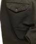 中古・古着 COMME des GARCONS HOMME PLUS (コムデギャルソンオムプリュス) ウールギャバテーパードスラックス ブラック サイズ:不明：14000円