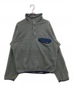 Patagoniaパタゴニア）の古着「ライトウェイトシンチラスナップT/フリースジャケット」｜グレー