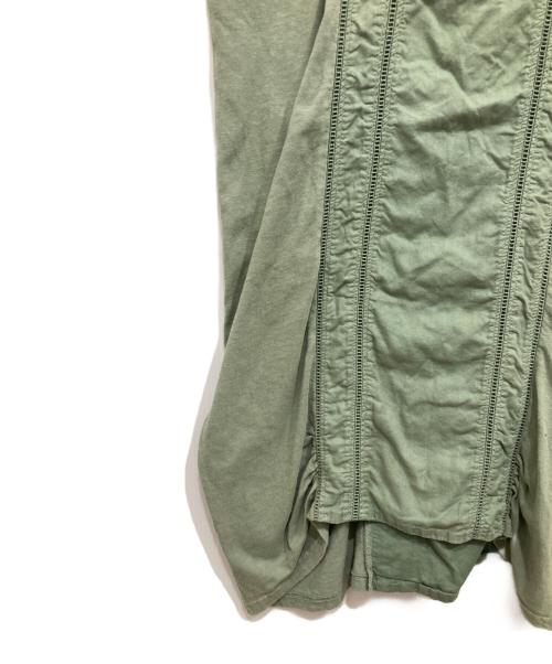 KAPITAL（キャピタル）KAPITAL (キャピタル) コットンノースリーブワンピース グリーンの古着・服飾アイテム