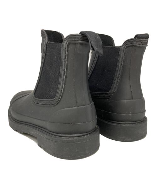 HUNTER（ハンター）HUNTER (ハンター) commando chersea boot/コマンドチェルシーブーツ ブラック サイズ:EU37の古着・服飾アイテム