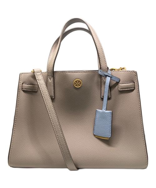 TORY BURCH（トリーバーチ）TORY BURCH (トリーバーチ) ウォーカースモールサッチェル グレーの古着・服飾アイテム