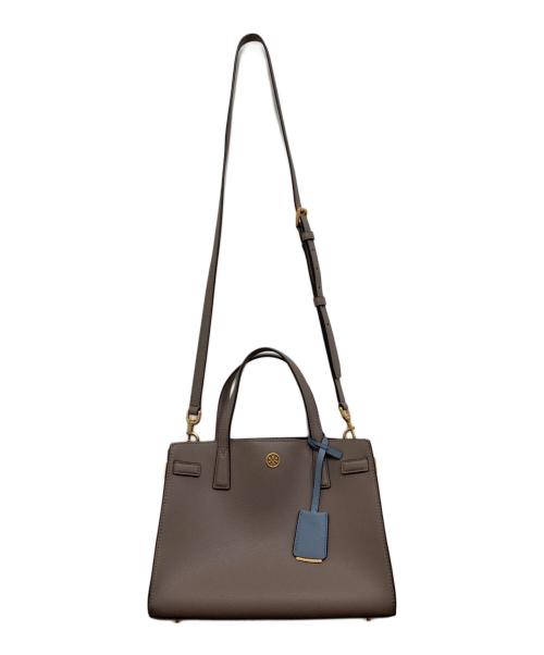 TORY BURCH（トリーバーチ）TORY BURCH (トリーバーチ) ウォーカースモールサッチェル グレーの古着・服飾アイテム