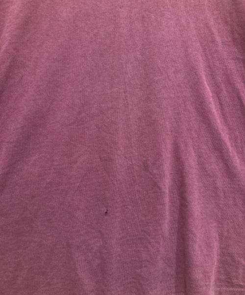 stussy（ステューシー）stussy (ステューシー) 80’S両面オーバルロゴロングスリーブカットソー ボルドー サイズ:Lの古着・服飾アイテム