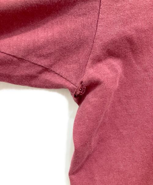 stussy（ステューシー）stussy (ステューシー) 80’S両面オーバルロゴロングスリーブカットソー ボルドー サイズ:Lの古着・服飾アイテム