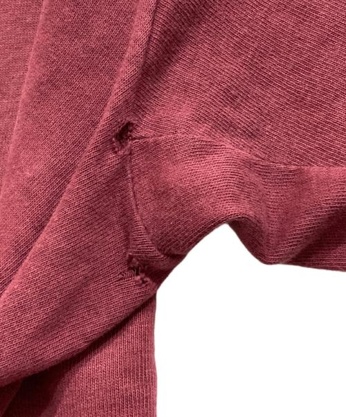 stussy（ステューシー）stussy (ステューシー) 80’S両面オーバルロゴロングスリーブカットソー ボルドー サイズ:Lの古着・服飾アイテム