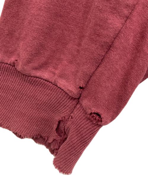 stussy（ステューシー）stussy (ステューシー) 80’S両面オーバルロゴロングスリーブカットソー ボルドー サイズ:Lの古着・服飾アイテム