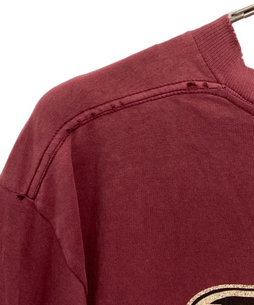 stussy（ステューシー）stussy (ステューシー) 80’S両面オーバルロゴロングスリーブカットソー ボルドー サイズ:Lの古着・服飾アイテム