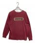 stussy (ステューシー) 80’S両面オーバルロゴロングスリーブカットソー ボルドー サイズ:L：20000円
