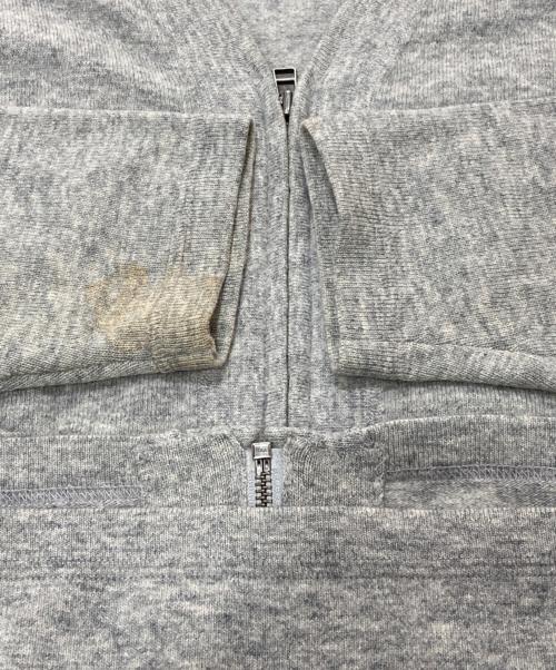 Calvin Klein（カルバンクライン）Calvin Klein (カルバンクライン) ジップカーディガン グレー サイズ:Lの古着・服飾アイテム
