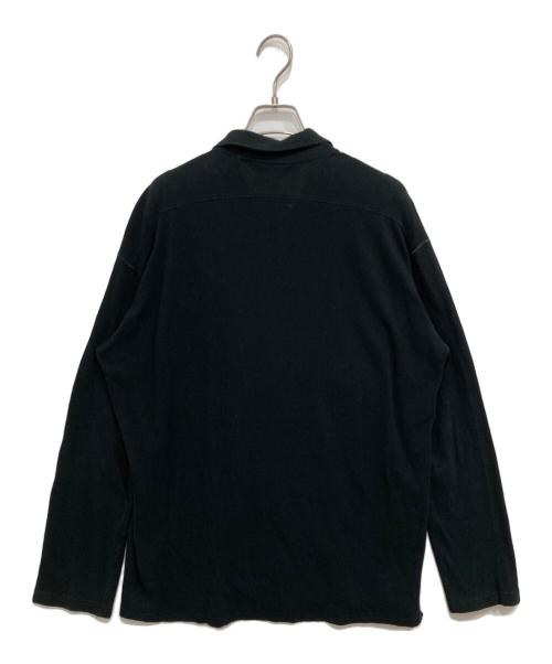 Y's for men（ワイズフォーメン）Y's for men (ワイズフォーメン) 90’s比翼コットンシャツ ブラック サイズ:Freeの古着・服飾アイテム