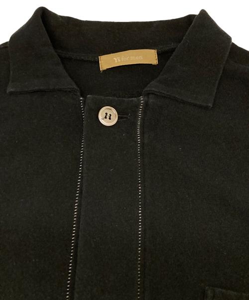 Y's for men（ワイズフォーメン）Y's for men (ワイズフォーメン) 90’s比翼コットンシャツ ブラック サイズ:Freeの古着・服飾アイテム