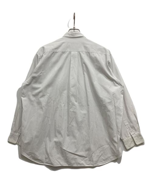 COMME des GARCONS HOMME（コムデギャルソン オム）COMME des GARCONS HOMME (コムデギャルソン オム) プリーツフライフロントシャツ ホワイト サイズ:不明の古着・服飾アイテム