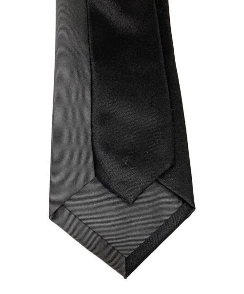 YOHJI YAMAMOTO（ヨウジヤマモト）YOHJI YAMAMOTO (ヨウジヤマモト) バイカラーネクタイ グレー×ブラック サイズ:-の古着・服飾アイテム