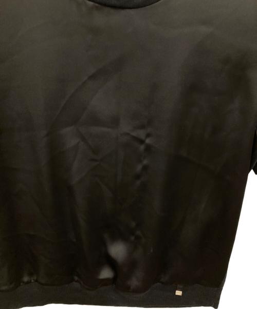 HERNO（ヘルノ）HERNO (ヘルノ) ニット切替カットソー ブラック サイズ:38の古着・服飾アイテム