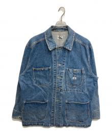 Calvin Klein Jeans（カルバンクラインジーンズ）の古着「デニムカバーオール」｜インディゴ