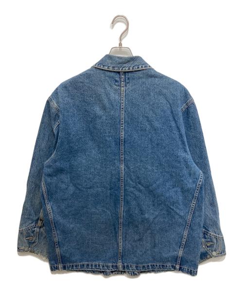 Calvin Klein Jeans（カルバンクラインジーンズ）Calvin Klein Jeans (カルバンクラインジーンズ) デニムカバーオール インディゴ サイズ:Lの古着・服飾アイテム