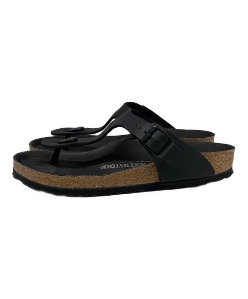 BIRKENSTOCK（ビルケンシュトック）BIRKENSTOCK (ビルケンシュトック) Gizeh/トングサンダル ブラック サイズ:25cmの古着・服飾アイテム