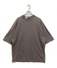 N.HOOLYWOOD×Champion（エヌ ハリウッド×チャンピオン）の古着「半袖カットソー/オーバーサイズコラボTシャツ」｜グレー