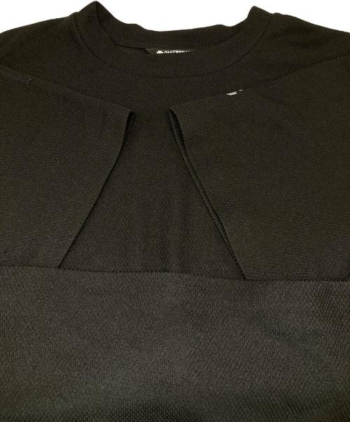 DESCENTE ALLTERRAIN（デザイント オルテライン）Descente ALLTERRAIN (デザイント オルテライン) サーマルハーフスリーブTシャツ/半袖カットソー ブラック サイズ:Oの古着・服飾アイテム