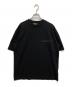 Descente ALLTERRAIN（デザイント オルテライン）の古着「サーマルハーフスリーブTシャツ/半袖カットソー」｜ブラック
