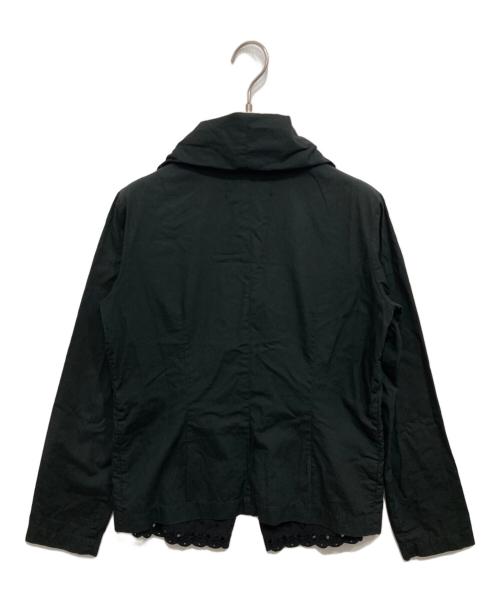 tricot COMME des GARCONS（トリココムデギャルソン）tricot COMME des GARCONS (トリココムデギャルソン) 00’sレイヤードデザインレースブラウス ブラック サイズ:FREEの古着・服飾アイテム
