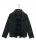tricot COMME des GARCONS（トリココムデギャルソン）の古着「00’sレイヤードデザインレースブラウス」｜ブラック