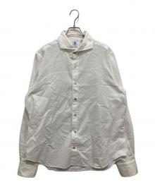 finamore×BARNEYS NEWYORK（フィナモレ×バーニーズ・ニューヨーク）の古着「別注長袖シャツ」｜ホワイト