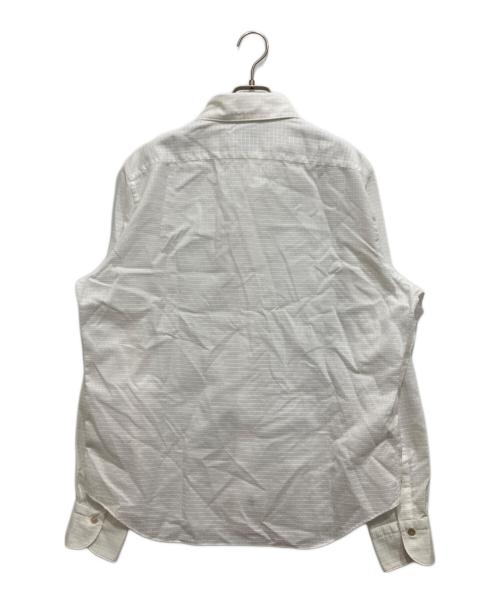 finamore（フィナモレ）finamore (フィナモレ) BARNEYS NEWYORK (バーニーズ・ニューヨーク) 別注長袖シャツ ホワイト サイズ:XLの古着・服飾アイテム